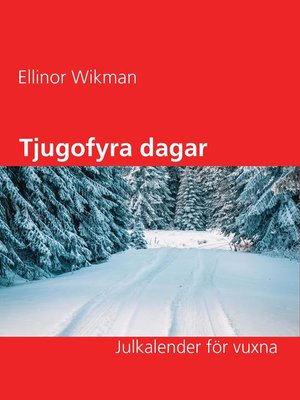 cover image of Tjugofyra dagar
